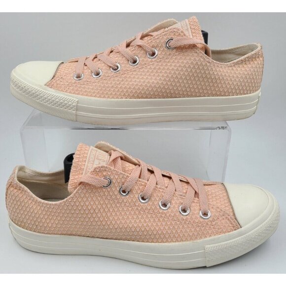 Converse Shoes - Converse All Star 560300F Pink Textured Low Top Sneakers Shoes Women's Size 10